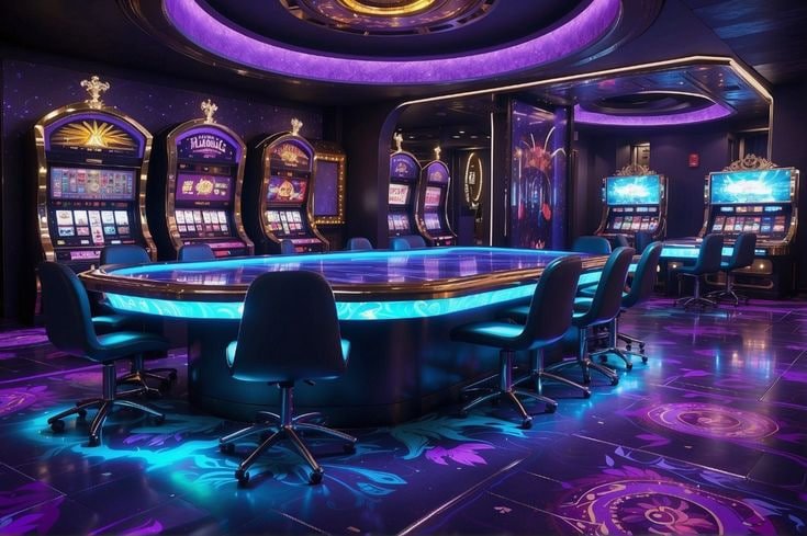 Panel Syarat VIP cog777 bergaya neon