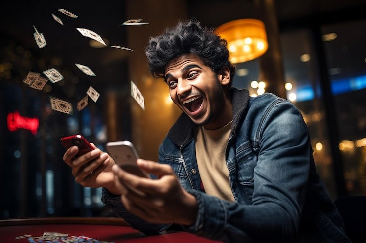 Pengguna mobile membaca info Hadiah